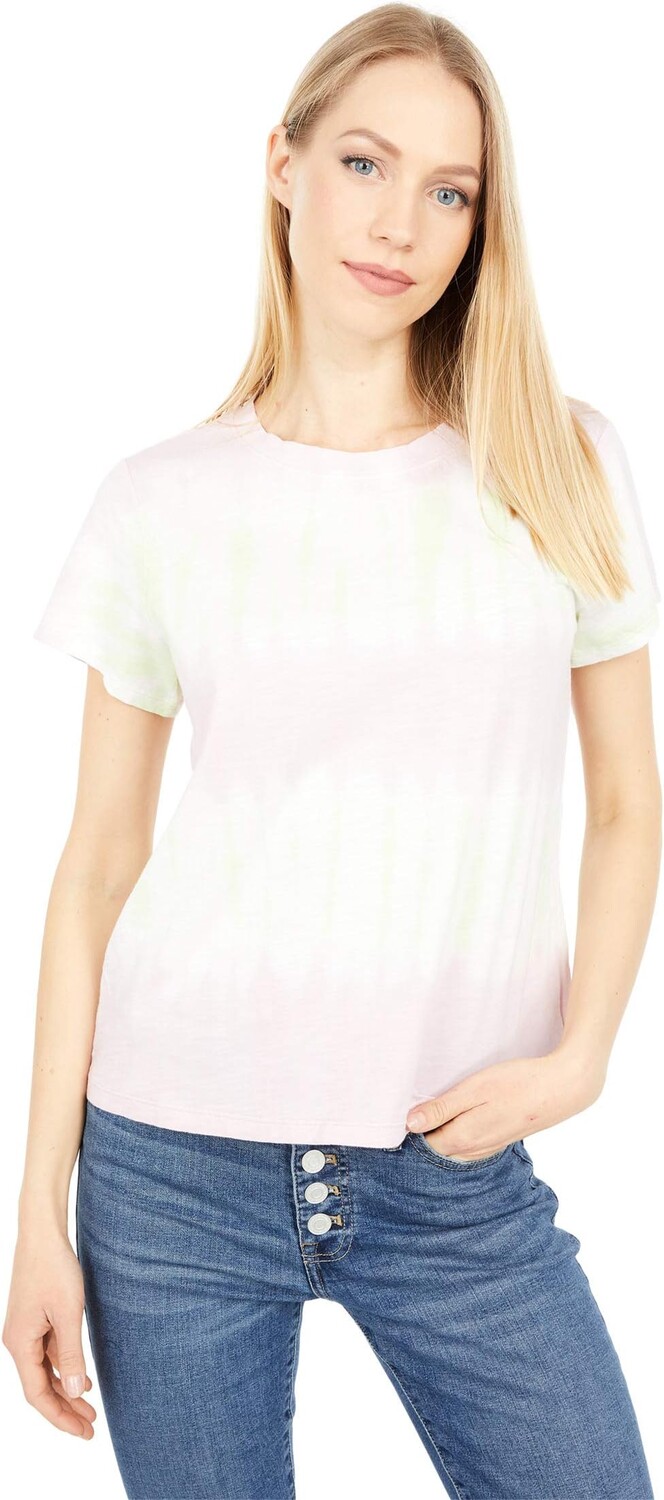 

Идеальная футболка Sanctuary, цвет Pink Lime Tie-Dye