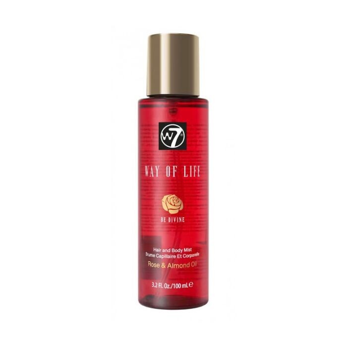 

Спрей для тела Bruma Corporal y Capilar Way Of Life W7, Aceite de Rosas y Almendras