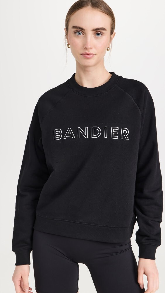 

Толстовка BANDIER Bandier Logo Crewneck, черный