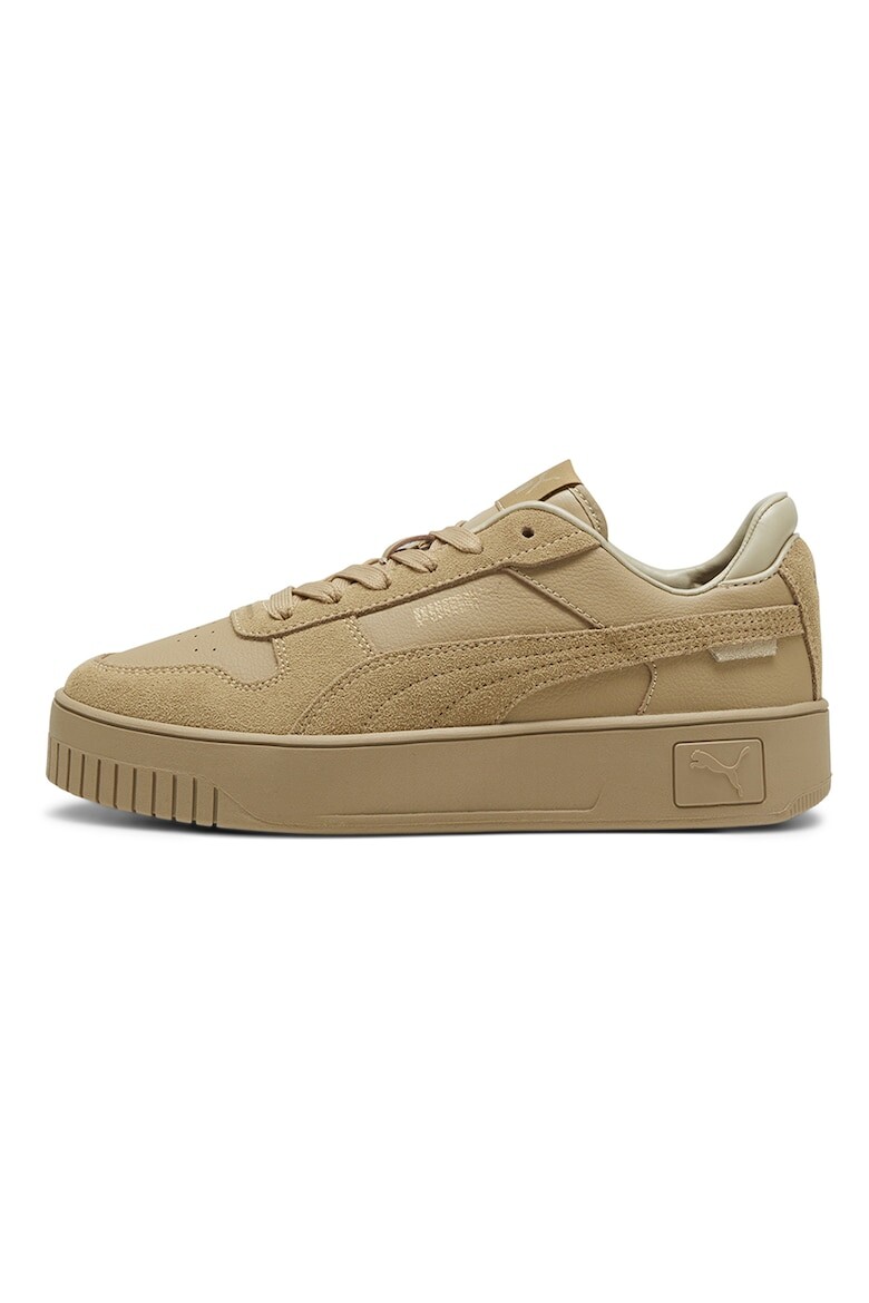 

Замшевые кроссовки Carina Street Puma, бежевый