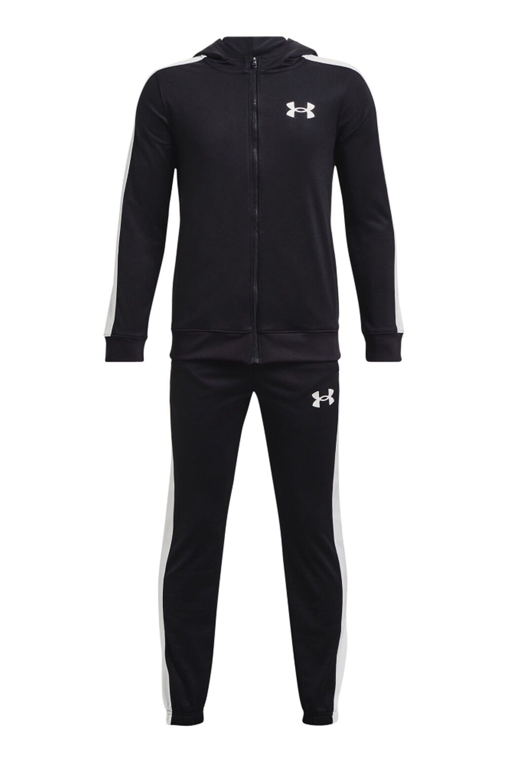 

Молодежный вязаный спортивный костюм с капюшоном Under Armour, черный