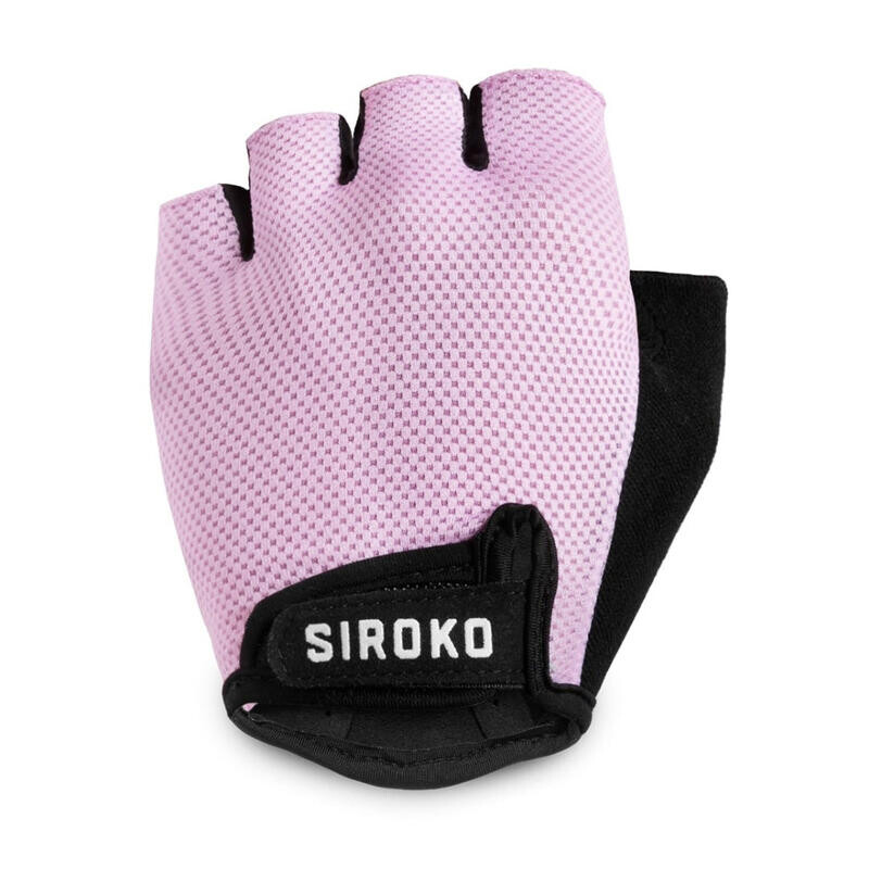 

Мужские и женские велосипедные перчатки Aero Pink SIROKO Bubblegum Pink