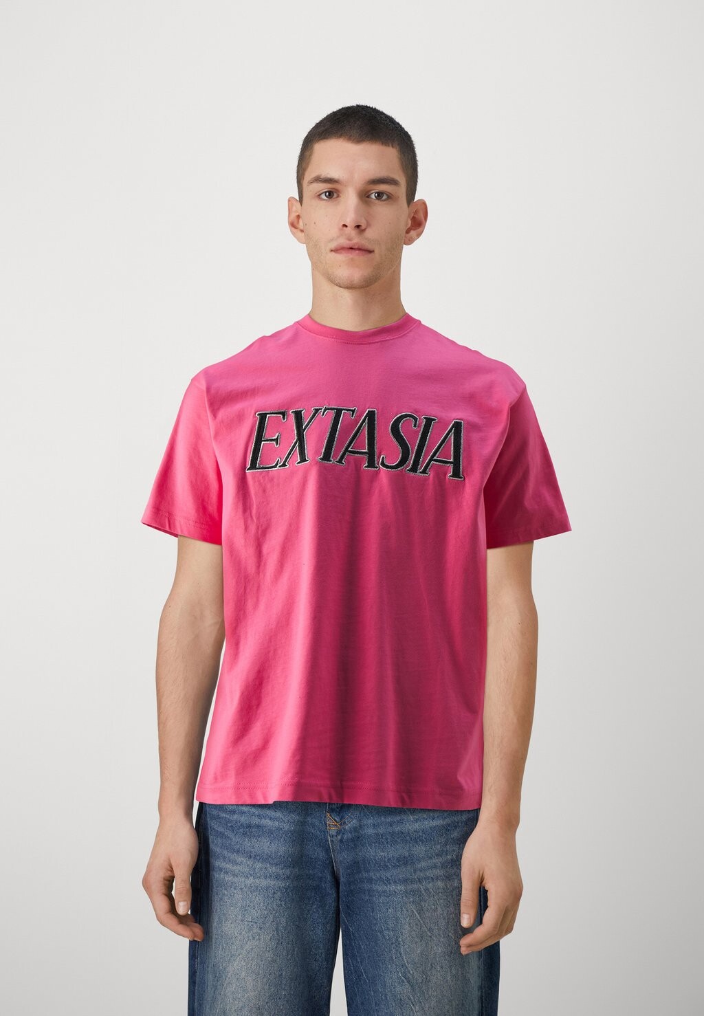 

Футболка с принтом Glam Unisex Vertere Berlin, цвет hot pink