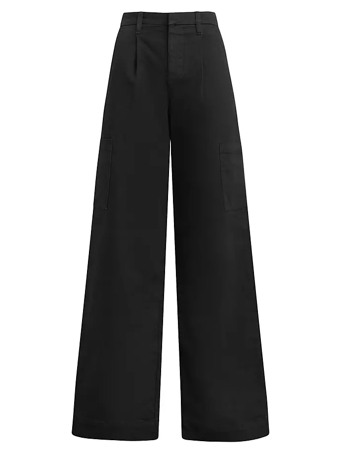 

Широкие брюки карго с высокой посадкой Petra Joe'S Jeans, черный