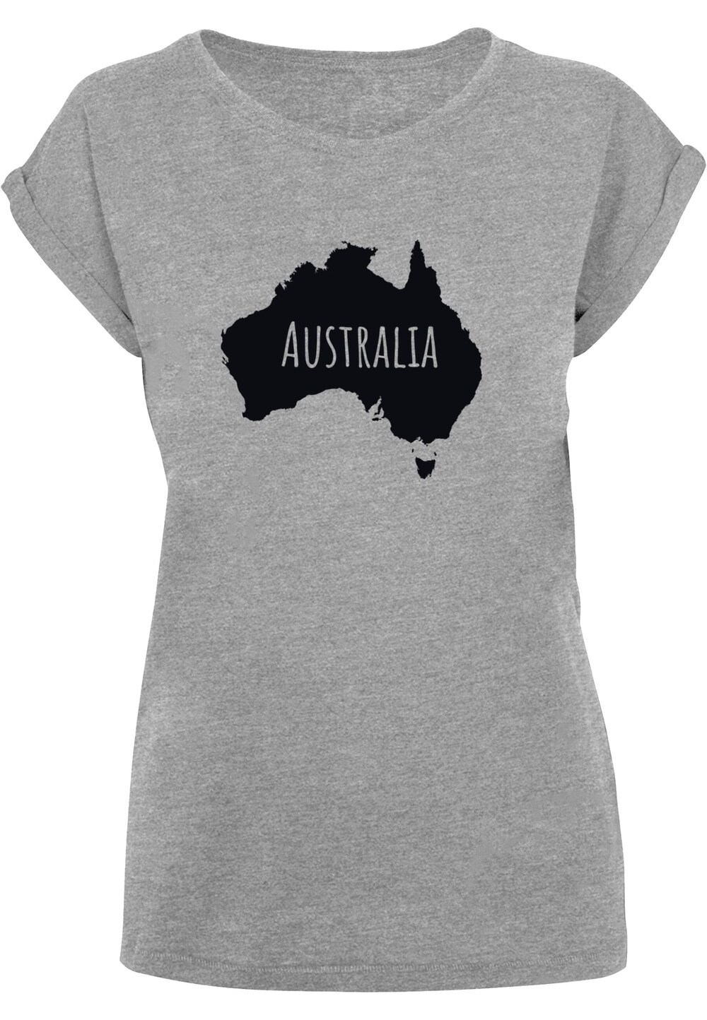 Рубашка Merchcode Australia, пестрый серый
