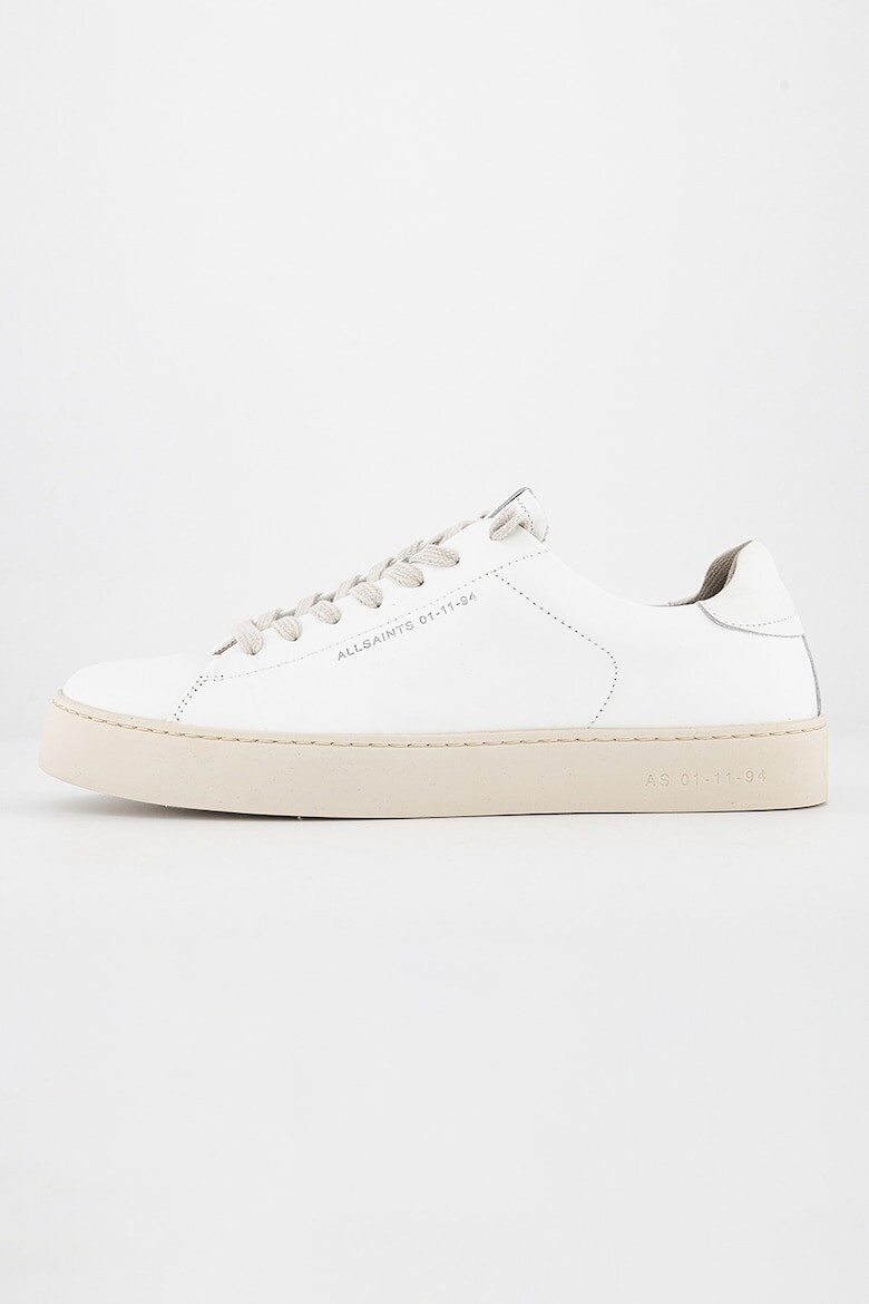 

Клип кожаные спортивные туфли Allsaints, белый