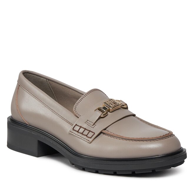 

Туфли Tommy Hilfiger HardwareLoafer, бежевый