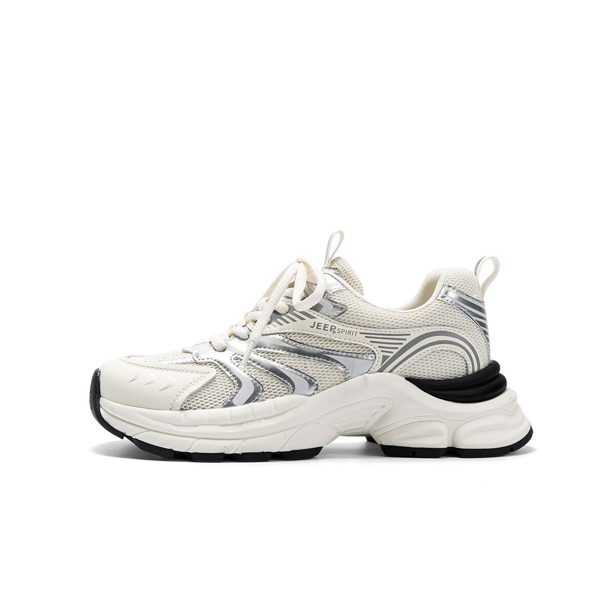

Кроссовки JEEP SPIRIT Chunky Sneakers Women's Low-top, цвет Off White