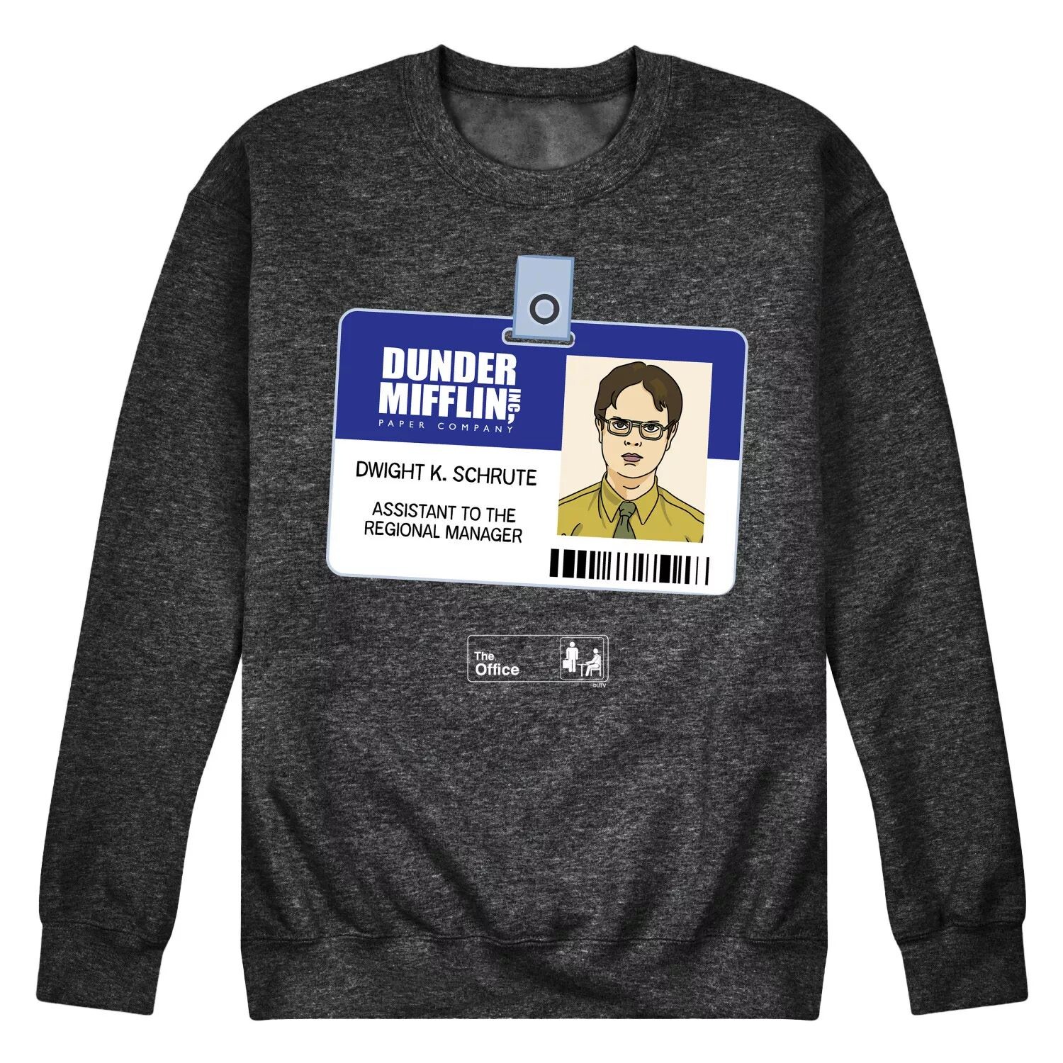 

Мужская толстовка с логотипом The Office Dwight Schrute Licensed Character