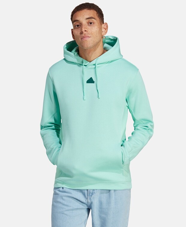 

Флисовая толстовка adidas, зеленый