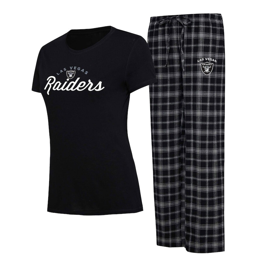 

Пижамный комплект Concepts Sport Las Vegas Raiders, черный