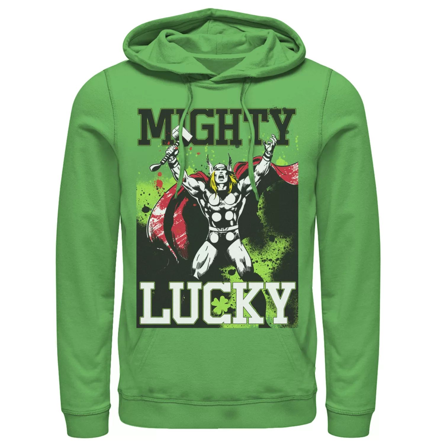 

Мужская толстовка с капюшоном Marvel Thor Mighty Lucky Splatter St. Licensed Character