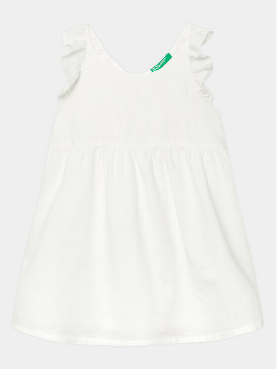 

Платье на каждый день, стандартного кроя United Colors Of Benetton, белый