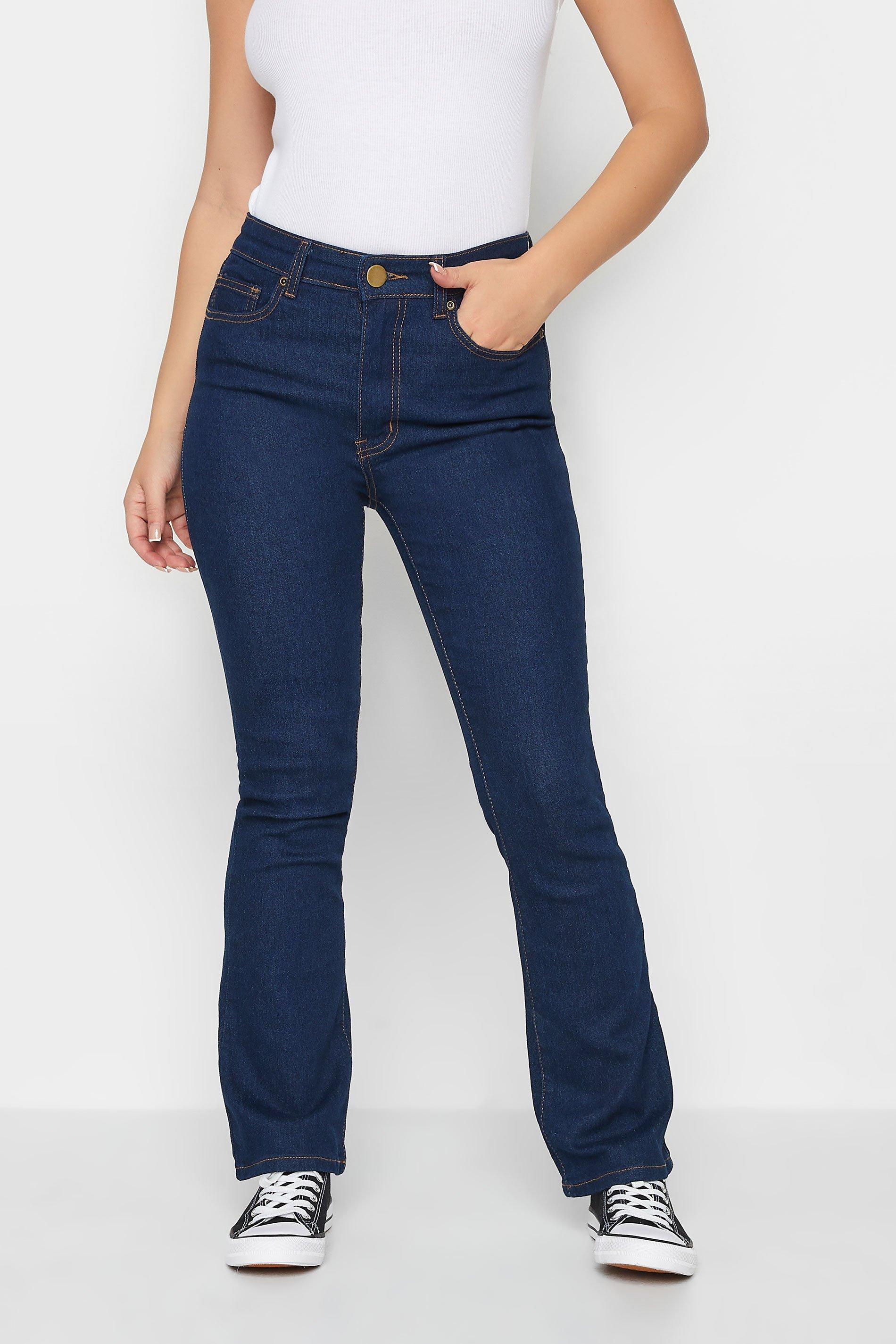 Миниатюрные джинсы Bootcut PixieGirl, синий миниатюрные широкие брюки pixiegirl синий