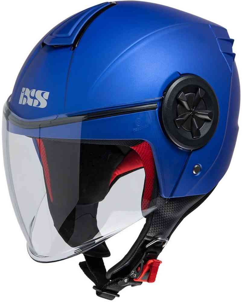 851 1.0 Реактивный шлем IXS, синий мэтт ixs880 1 16 sv реактивный шлем ixs черный мэтт