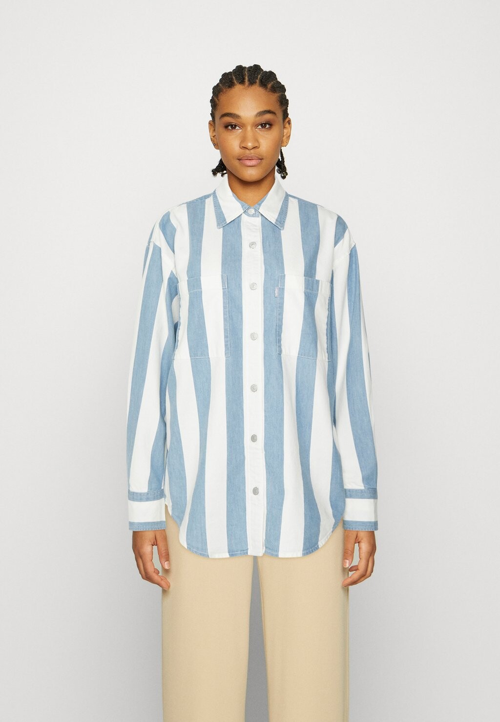 

Рубашка Levi's SILVERTAB LOOSE, цвет indigo