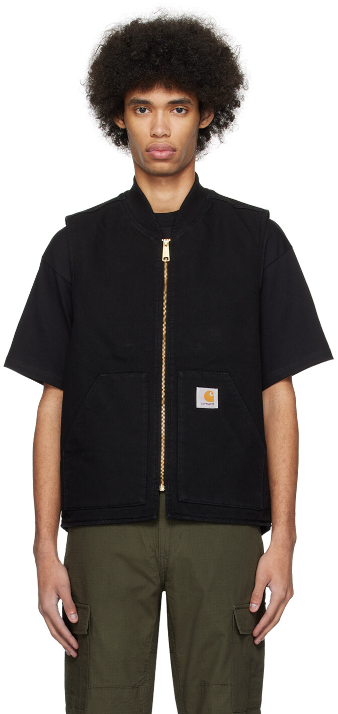 

Черный классический жилет Carhartt Work In Progress