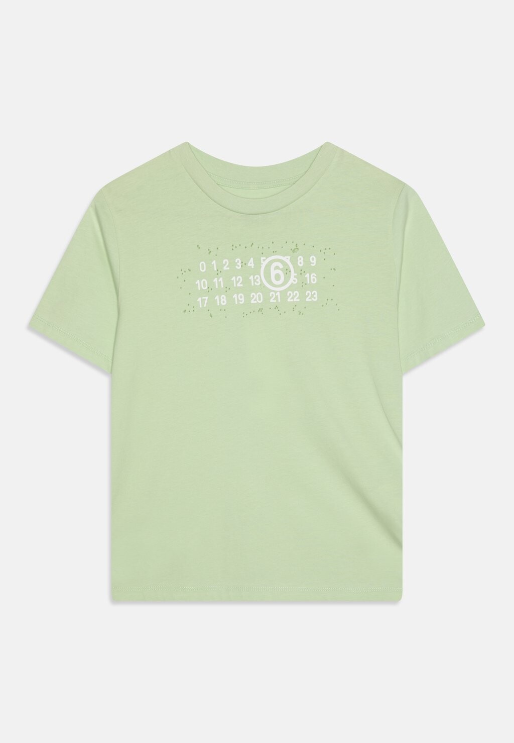 

Футболка с принтом Unisex MM6 Maison Margiela, цвет pistachio