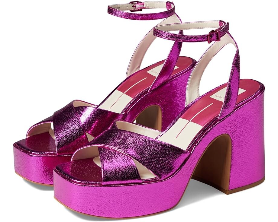 

Туфли Dolce Vita Wessi, цвет Electric Pink Crackled Stella