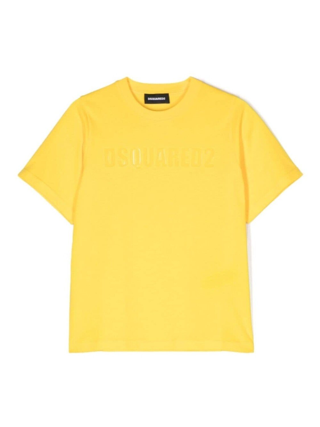

Футболка с логотипом Dsquared2 Kids, желтый