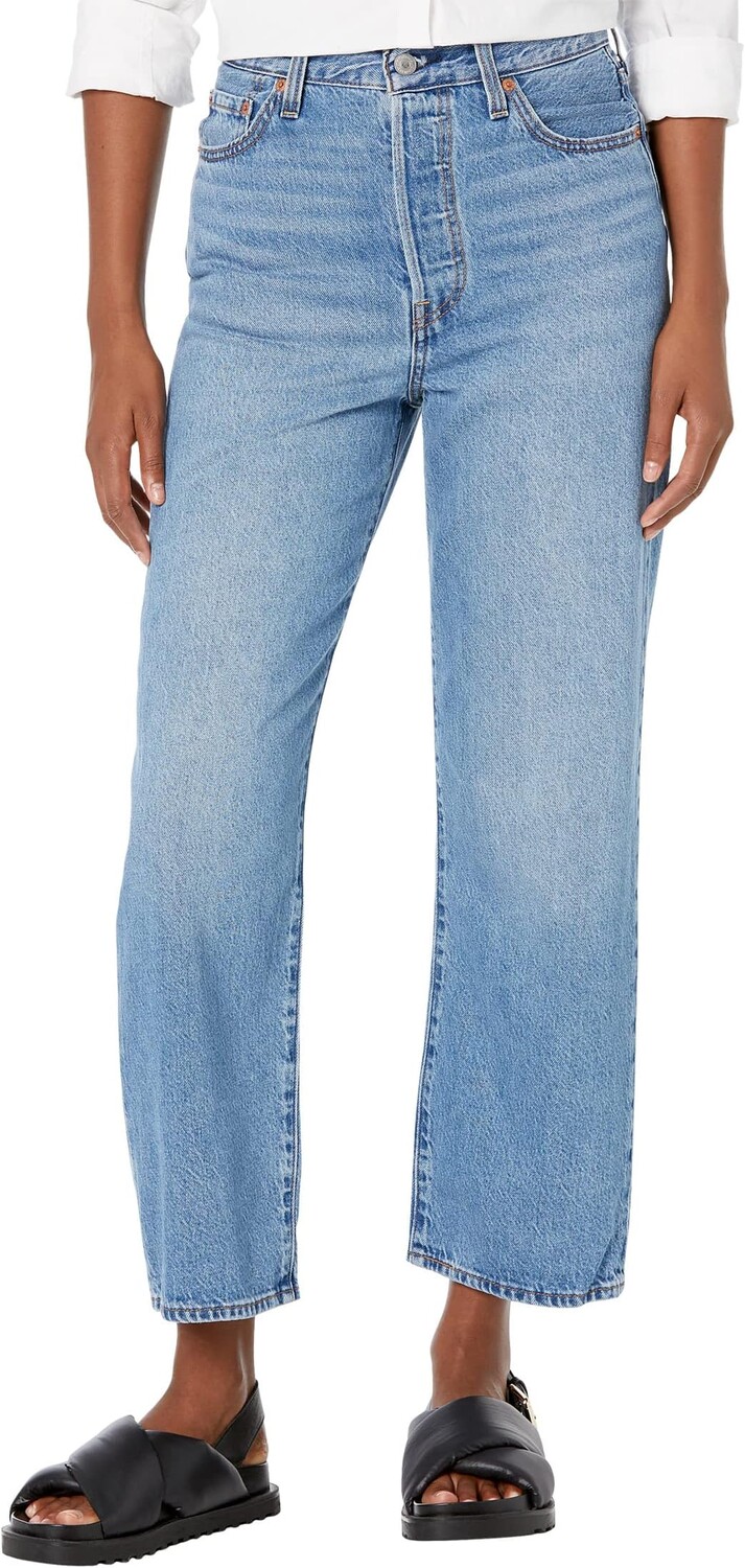 

Джинсы Ribcage Straight Ankle Levi's, цвет In The Middle