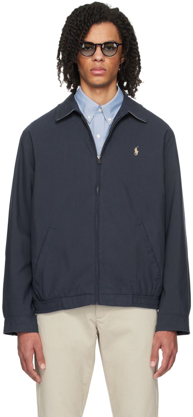 

Темно-синяя двустворчатая куртка Polo Ralph Lauren