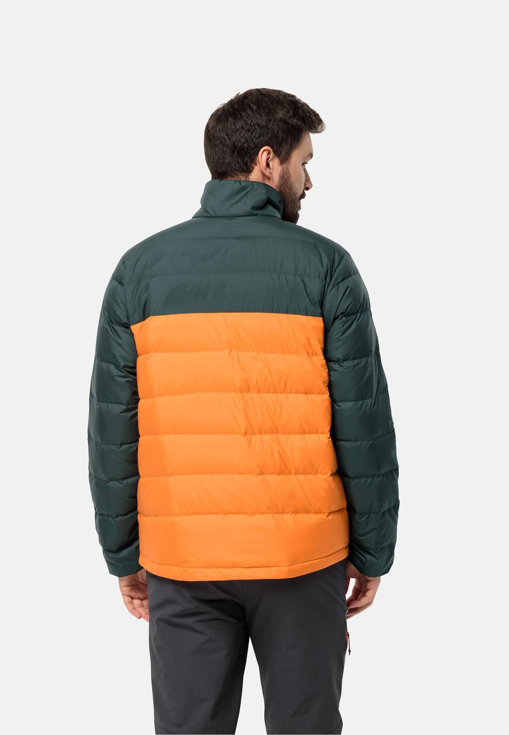 

Пуховик ATHER Jack Wolfskin, оранжевый