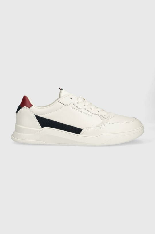 

Кроссовки ELEVATED CUPSOLE LEATHER Tommy Hilfiger, белый, Белый;серый