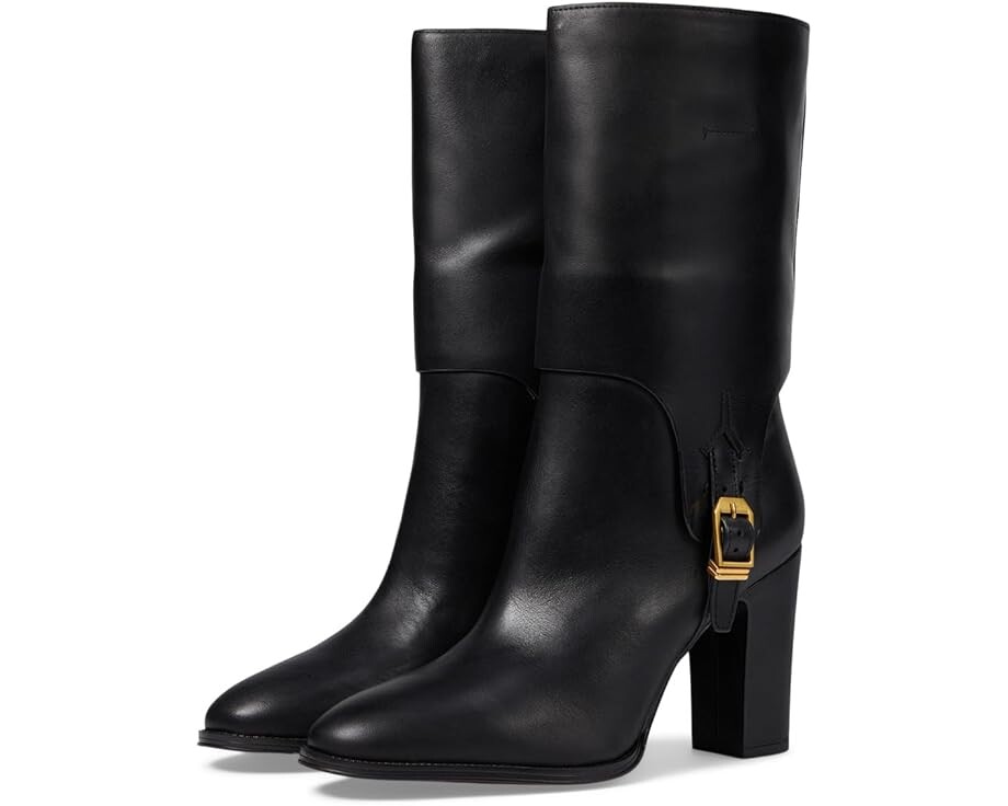 

Ботинки Franco Sarto Wyatt Mid Shaft Boots, черная кожа