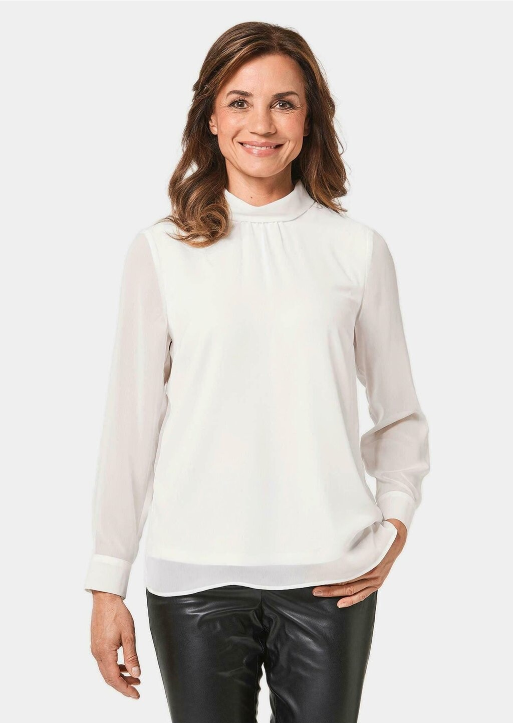 

Блуза GOLDNER, цвет cream white