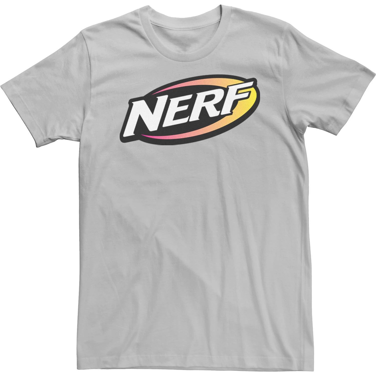 Мужская оранжево-красная футболка с логотипом Nerf Licensed Character