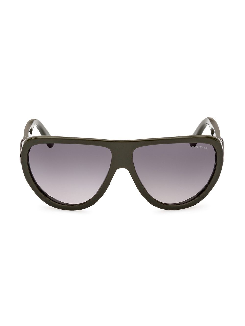 

Анодированные солнцезащитные очки Pilot 62MM Moncler, зеленый