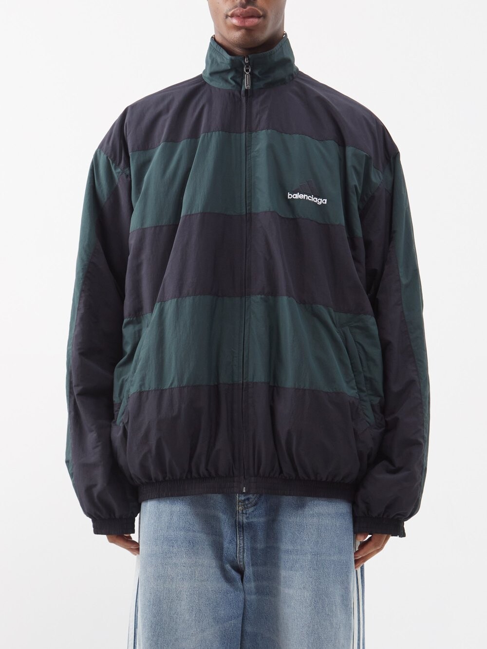 

Двусторонняя спортивная куртка adidas из коллаборации с adidas Balenciaga, черный