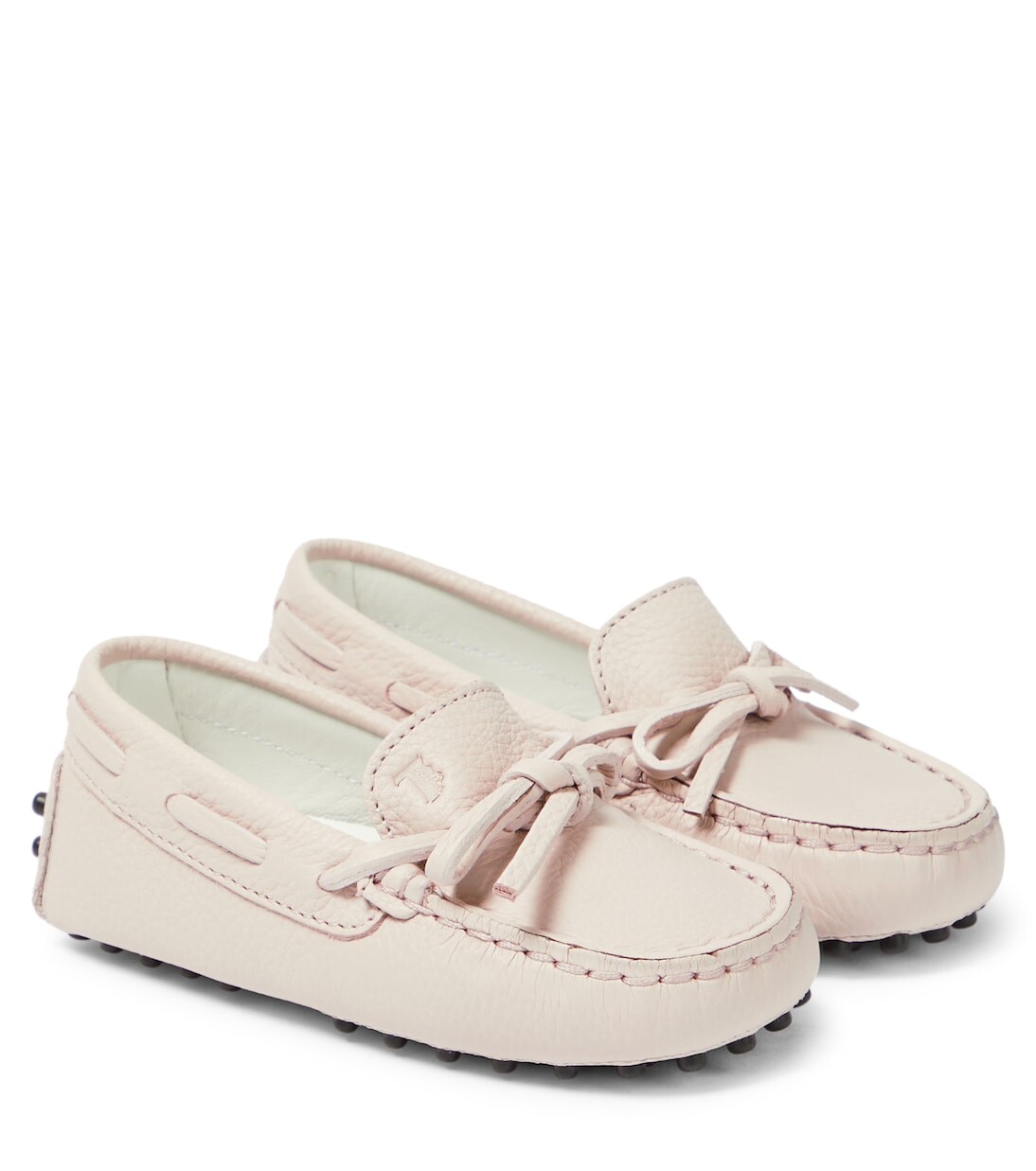 

Кожаные лоферы gommino Tod'S Junior, розовый