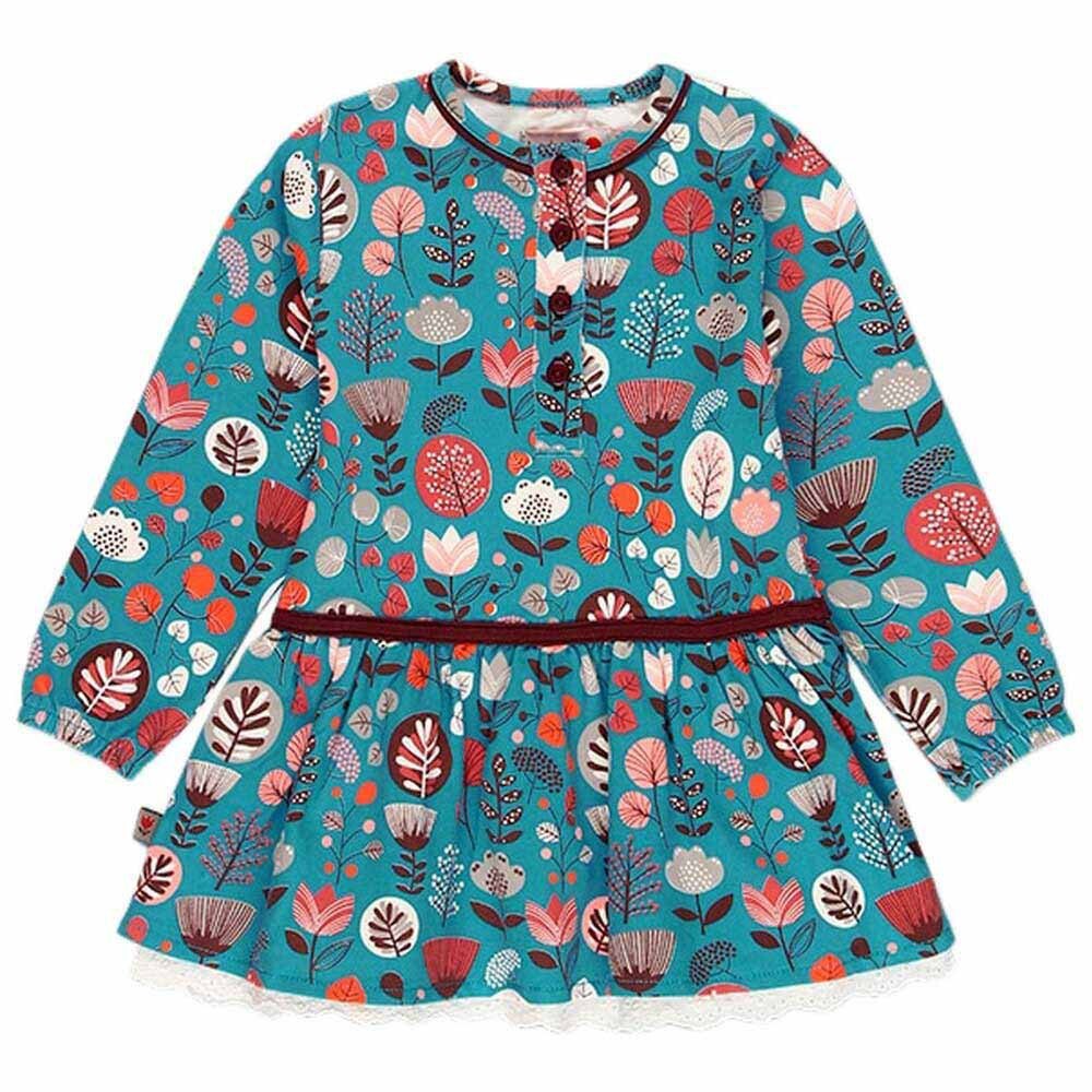 

Платье Boboli Knit Stretch Floral, синий