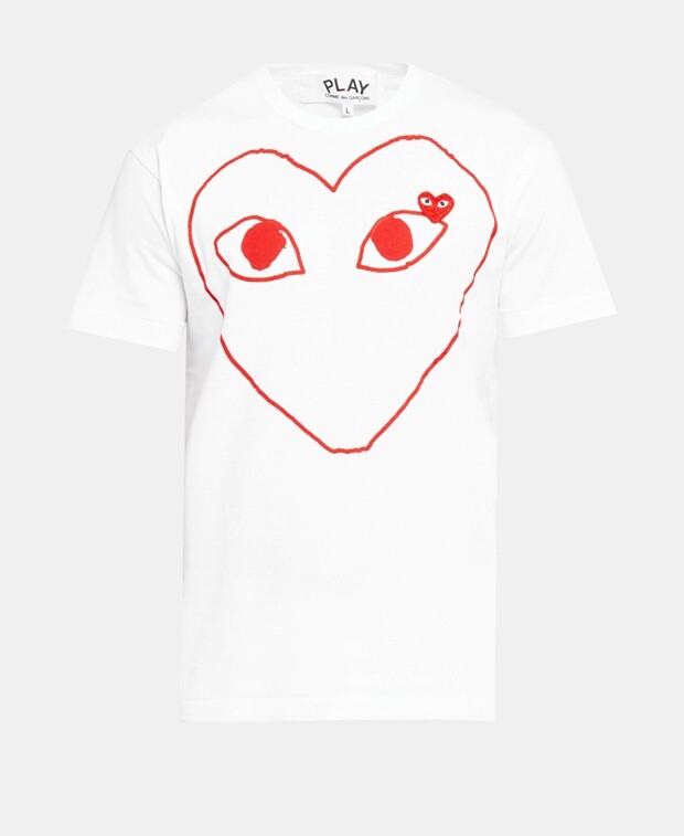 

Футболка Comme des Garçons, белый