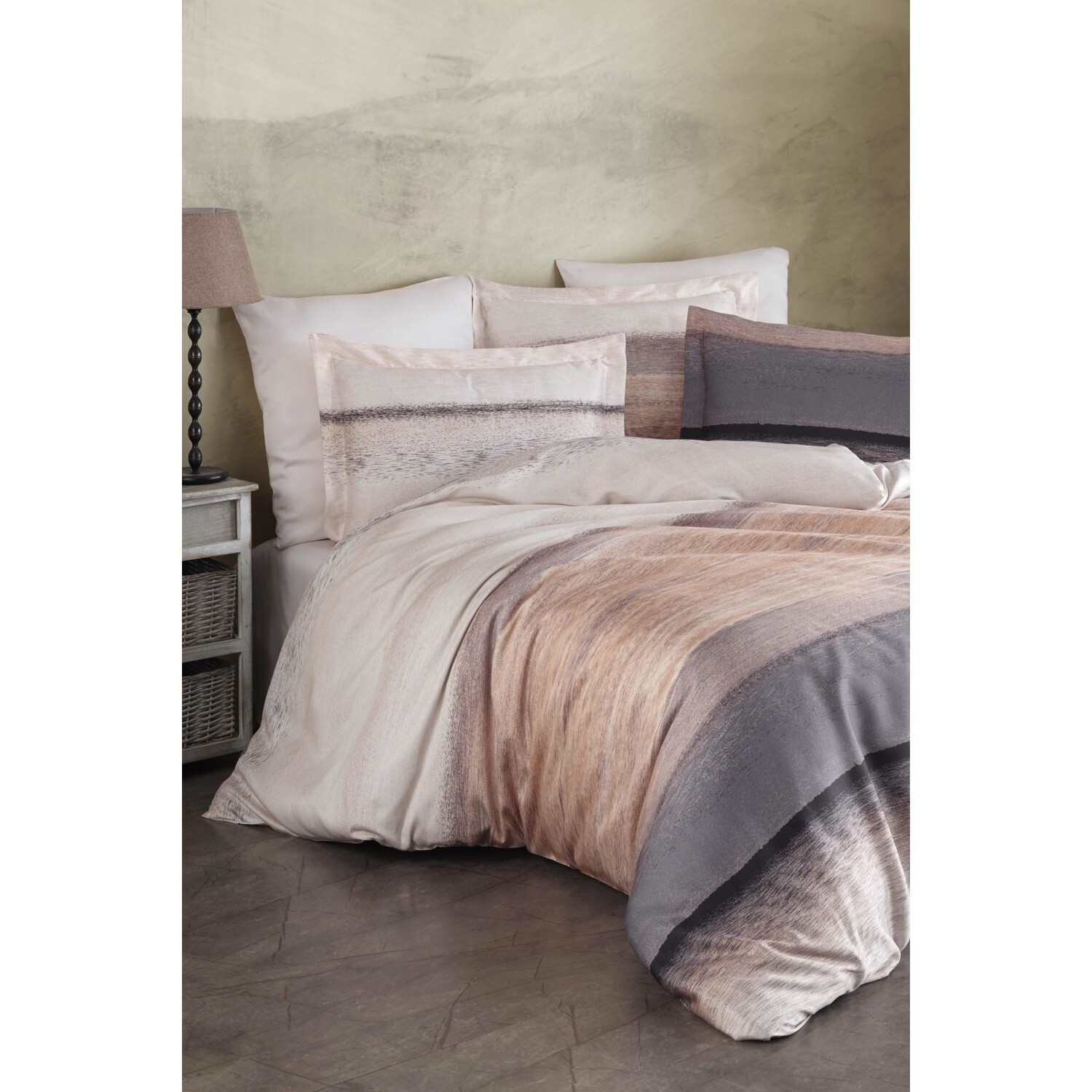 

Комплект постельного белья Varol Laura Home из лиоцелла (двойной) - Foresta
