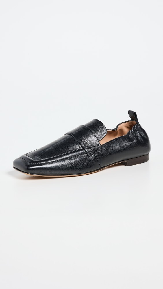 

Лоферы Mansur Gavriel Square Toe, черный