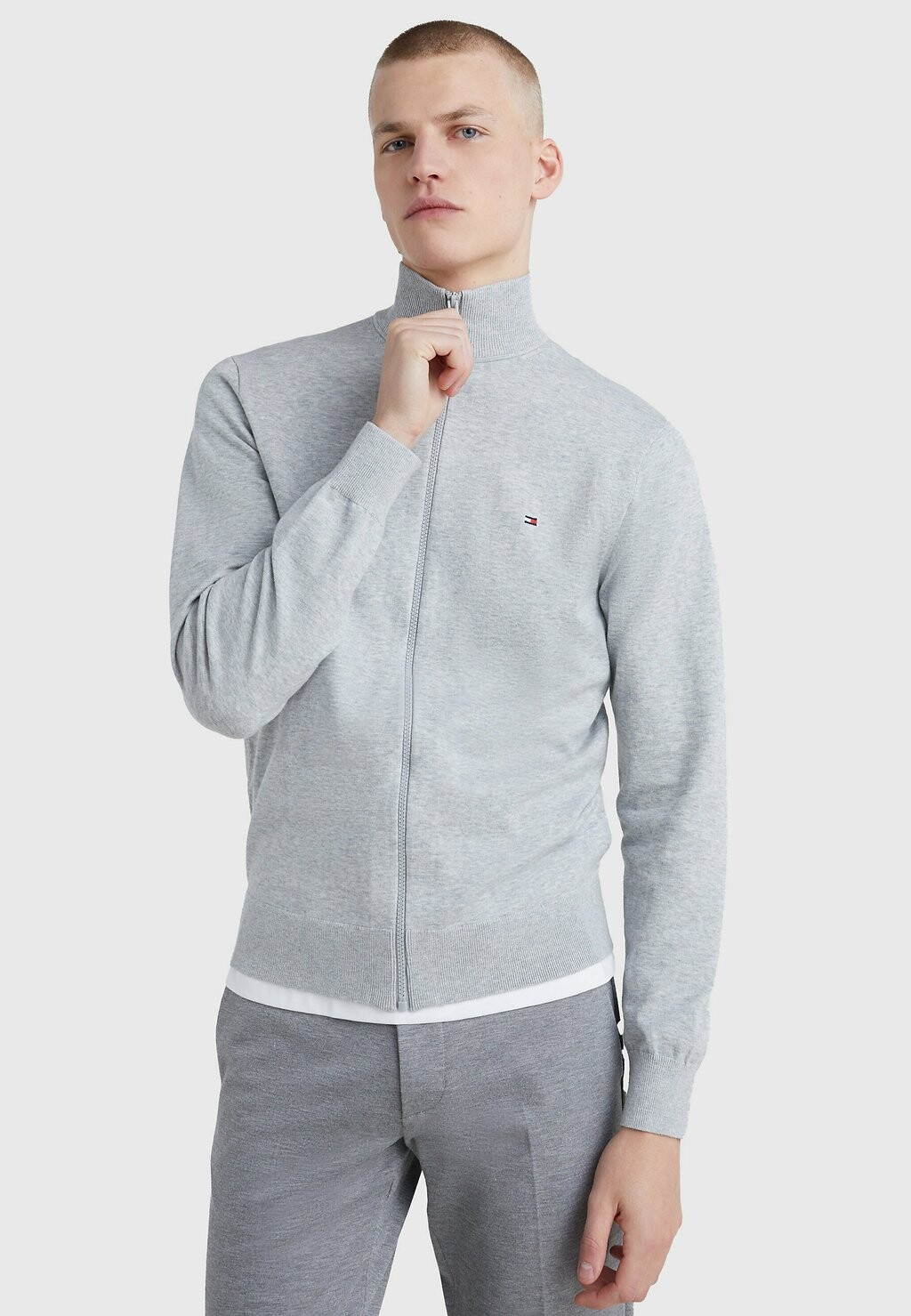 

Кардиган Tommy Hilfiger, светло-серый