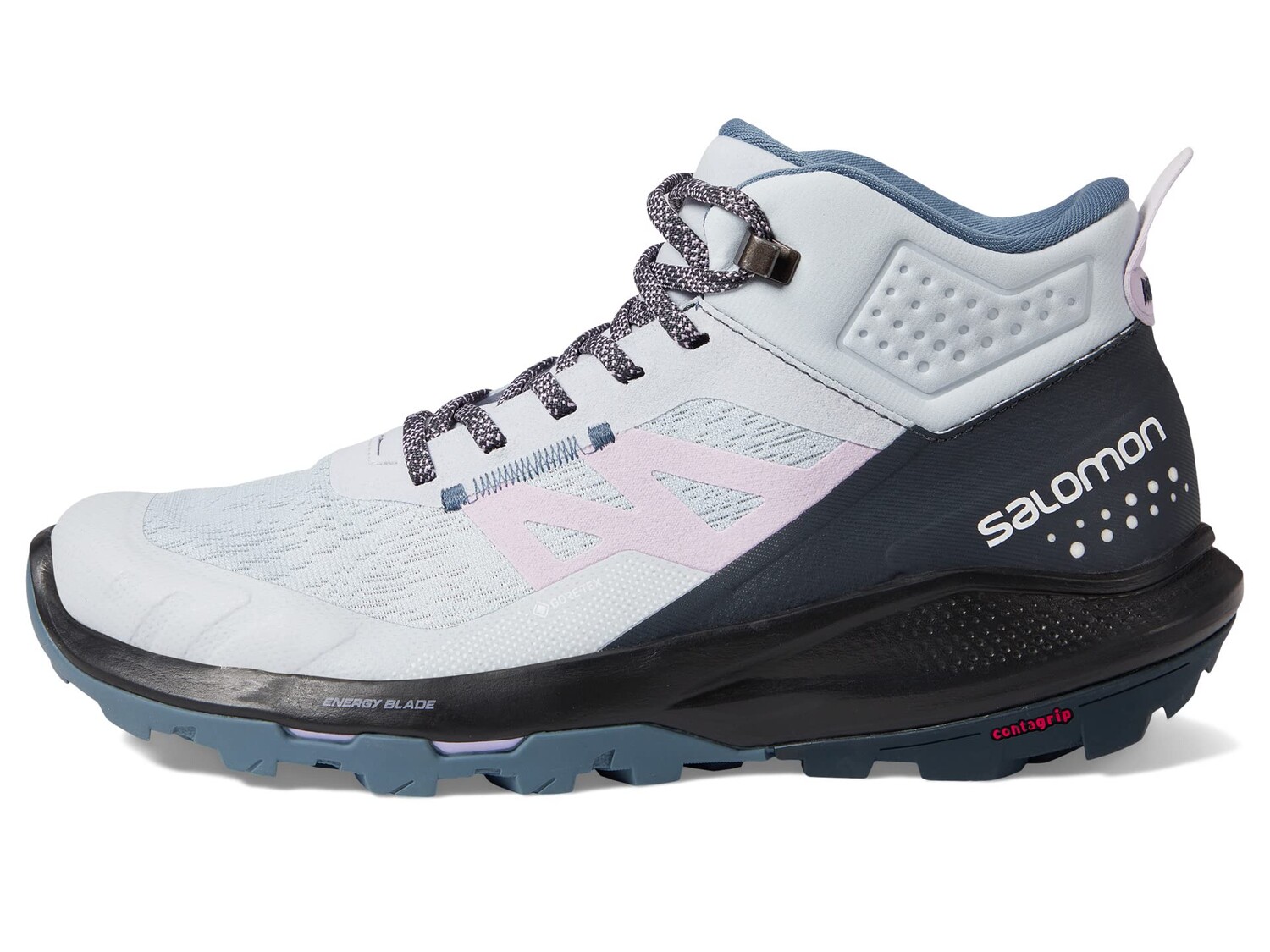 

Треккинговые ботинки Salomon Outpulse Mid GTX, светло-голубой