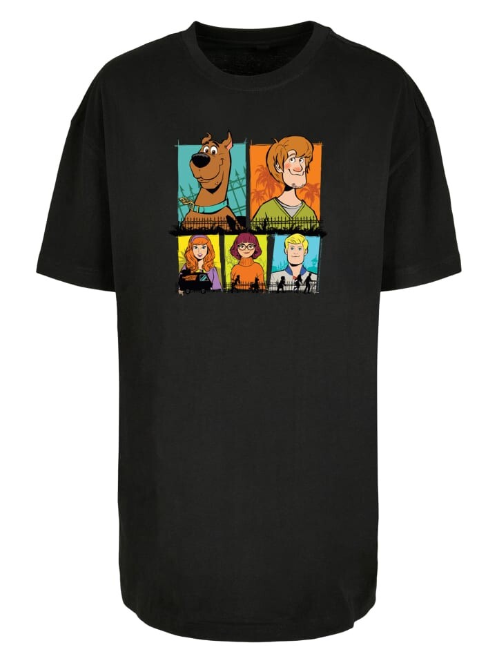 

Футболка F4NT4STIC Oversized Boyfriend Tee Scooby Doo Group Frames, черный
