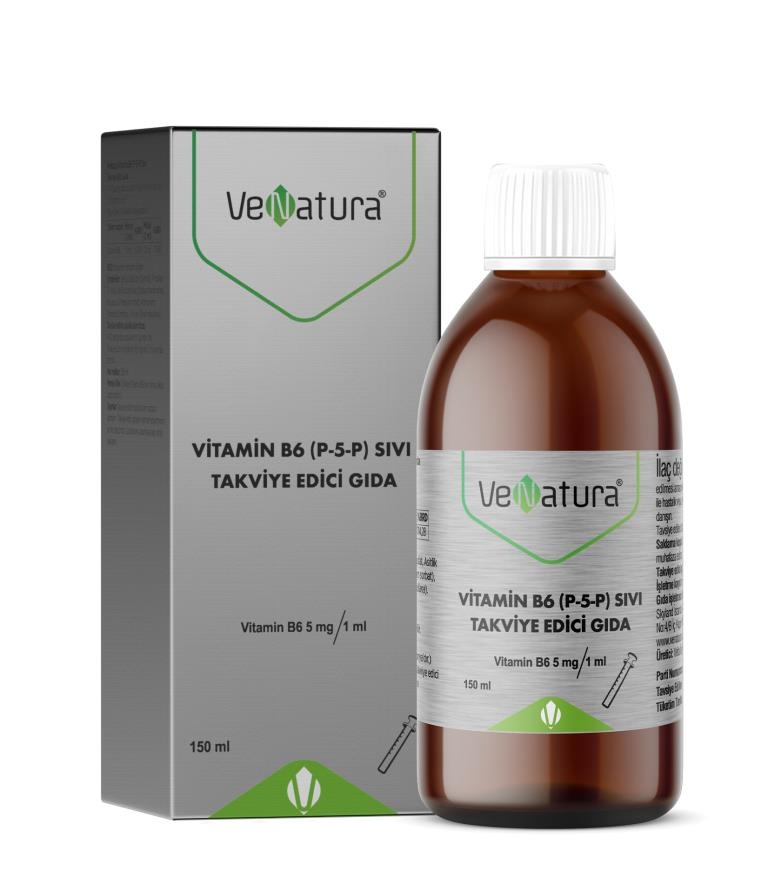 VeNatura Витамин B6 (P-5-P) Жидкость 150 мл сироп venatura мелатонин и витамин b6 150 мл