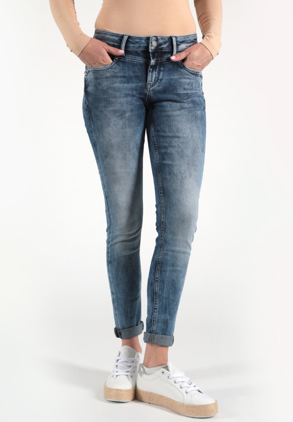 

Джинсы скинни Miracle of Denim, синий