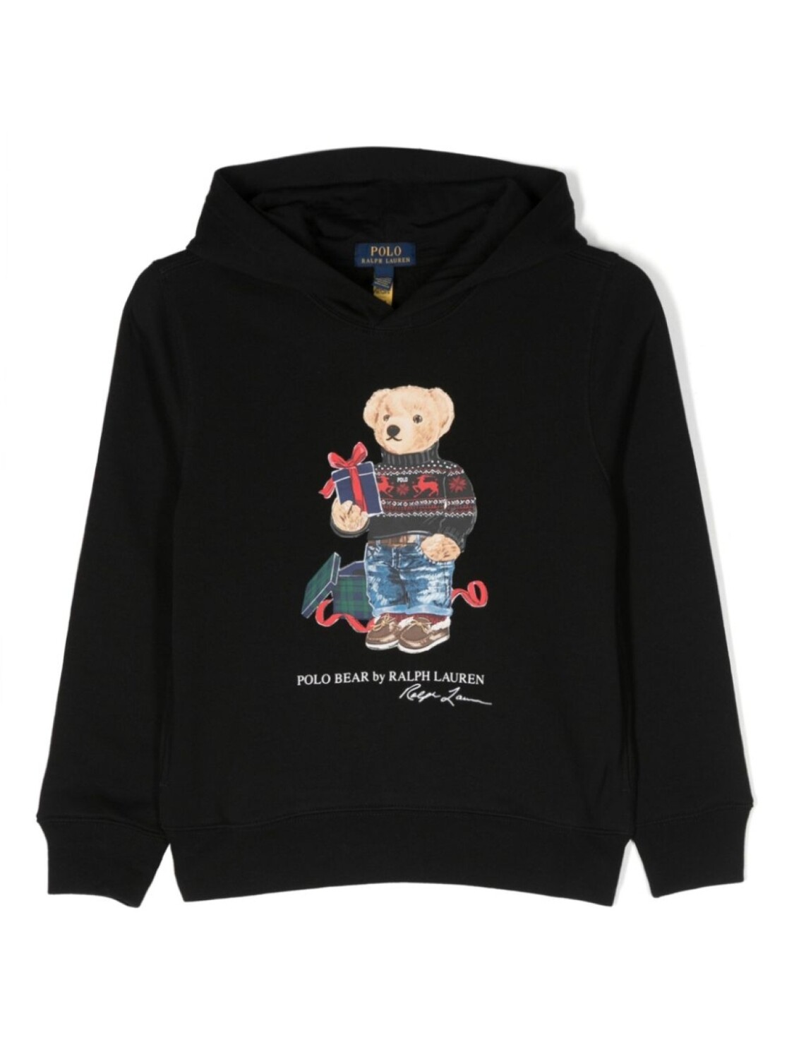 

Ralph Lauren флисовое худи Polo Pony, черный