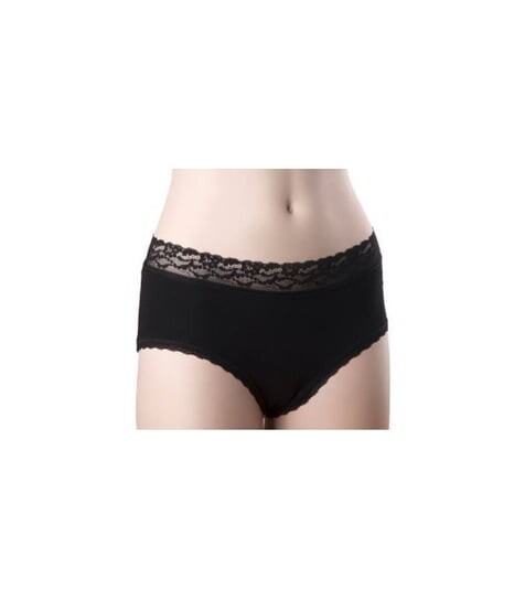 

Трусики из органического хлопка HIPSTERS XL BLACK, ELEGANCE, Gentle Day