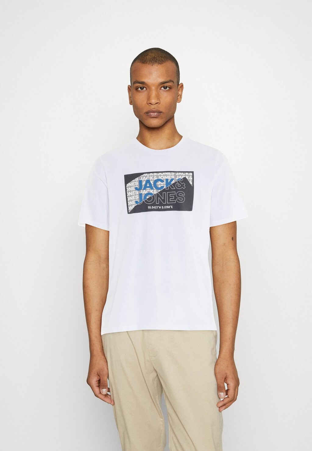 

Футболка с принтом Jack & Jones, белый