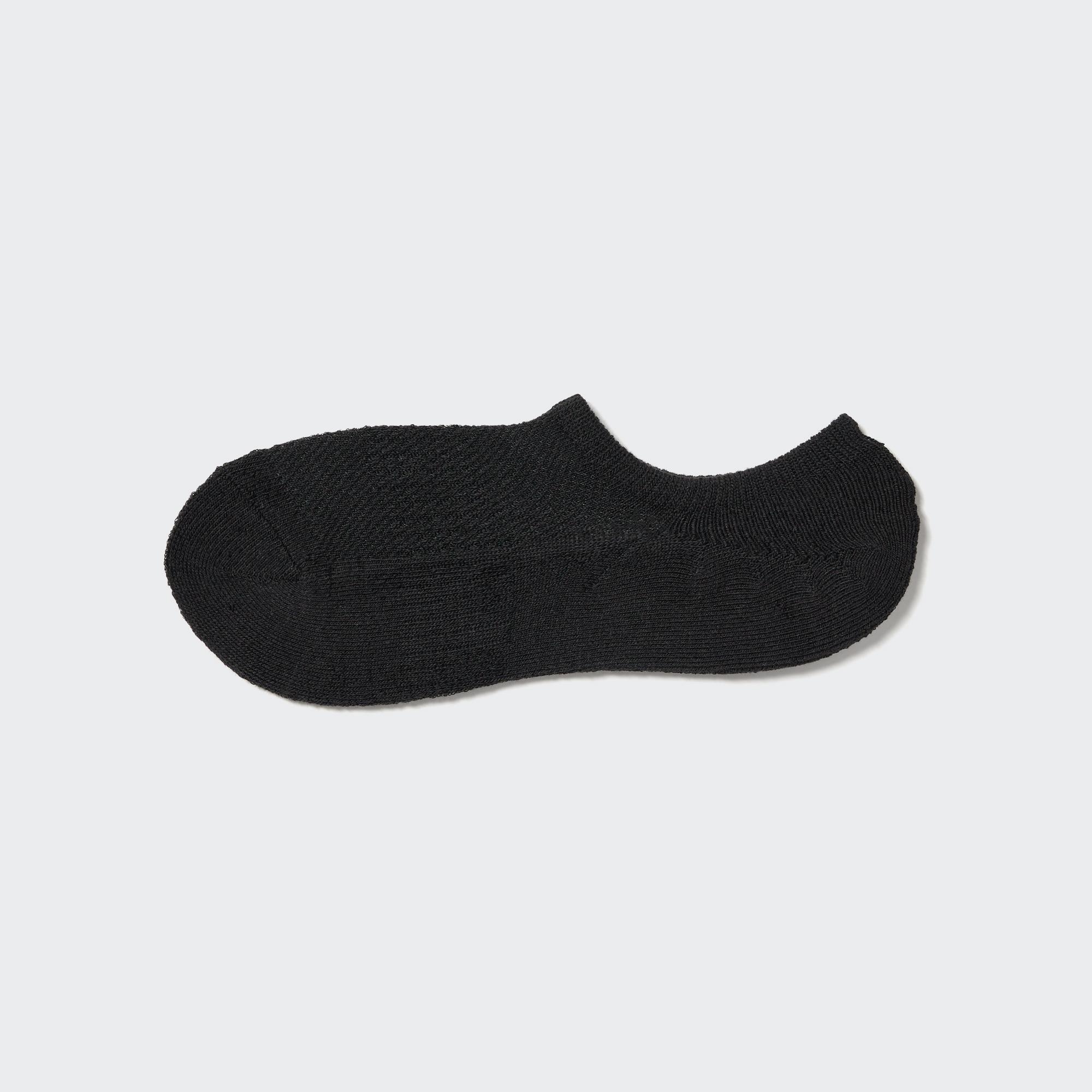 Носки с низким ворсом Uniqlo, черный