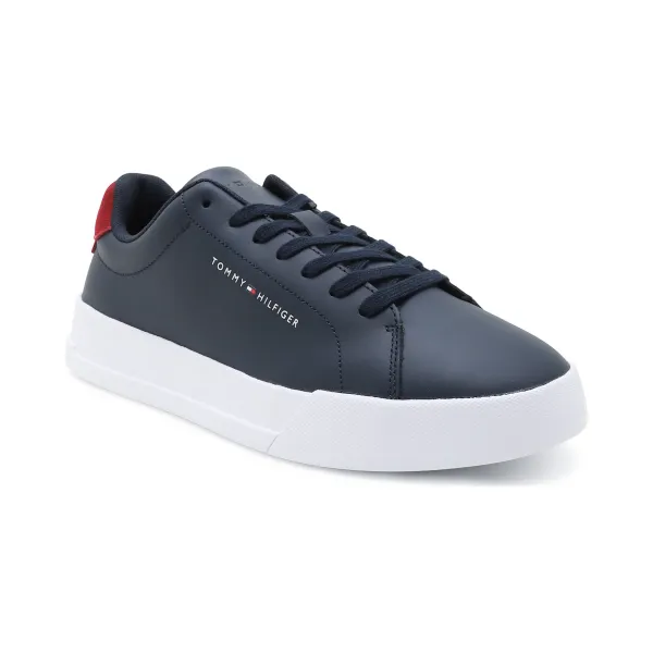 

Кожаные кроссовки Tommy Hilfiger, синий