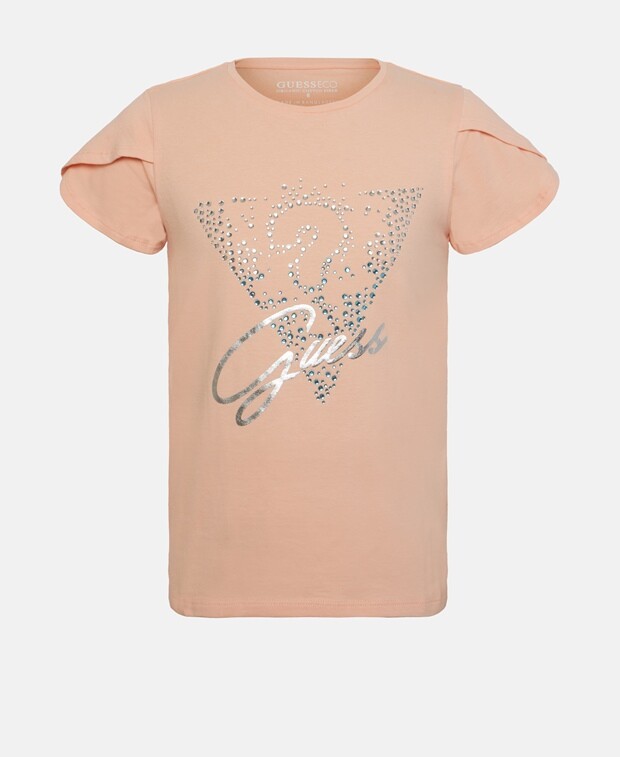 

Футболка Guess, персик
