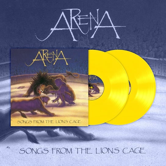 Виниловая пластинка Arena - Songs From The Lions Cage (желтый винил)